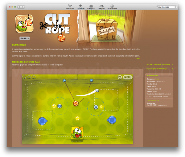 Cut the Rope GOLD on the App Store