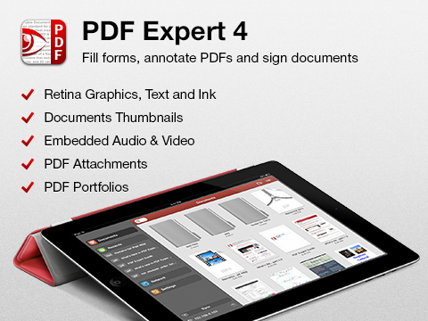 PDF Expert 4 no iPad
