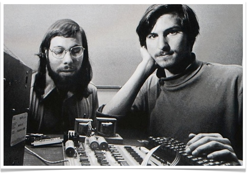 Steve Wozniak & Steve Jobs