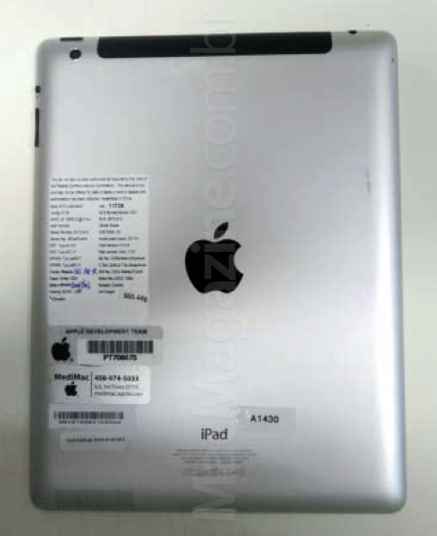 Homologação do novo iPad na ANATEL