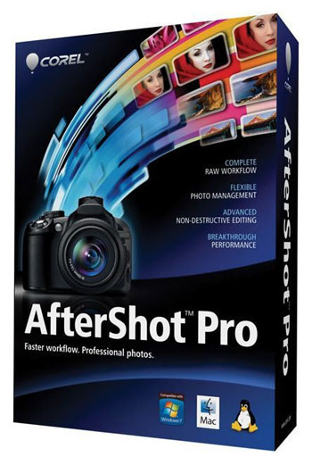 Caixa do Corel AfterShot Pro