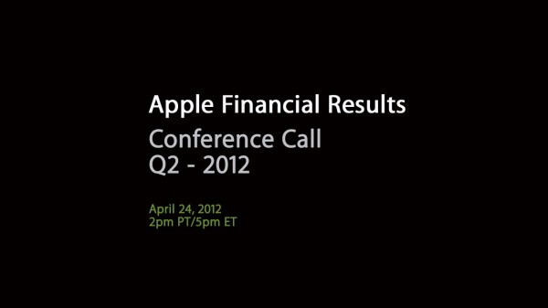 Apple Financial Results