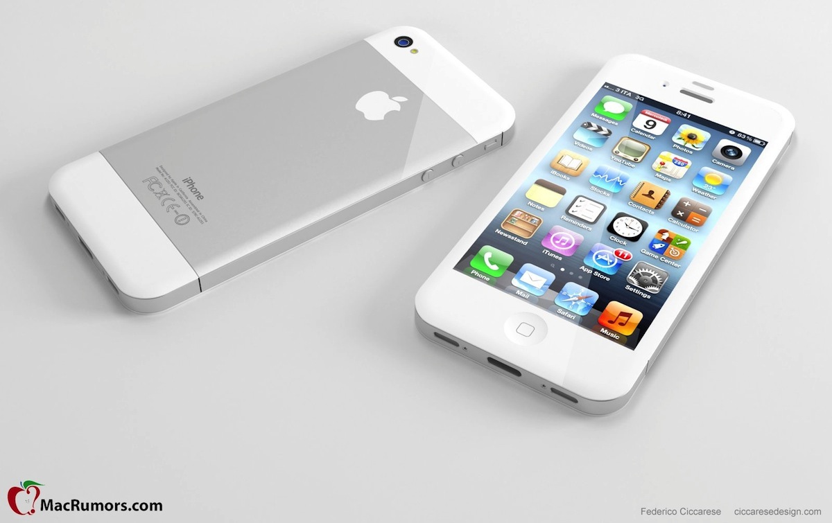 Mockup do novo iPhone com tela mais alta