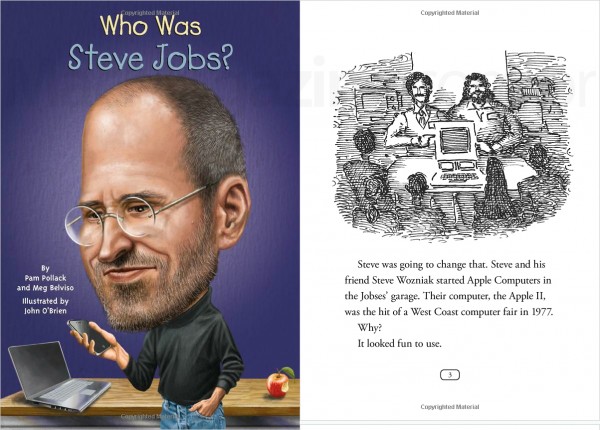 Livro infantil sobre Steve Jobs