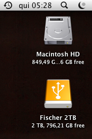 Ícone do modo Do Not Disturb no OS X Mountain Lion
