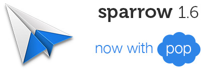 Sparrow 1.6 para Mac