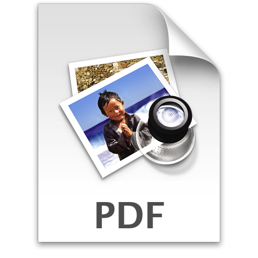 Ícone de PDF (OS X)