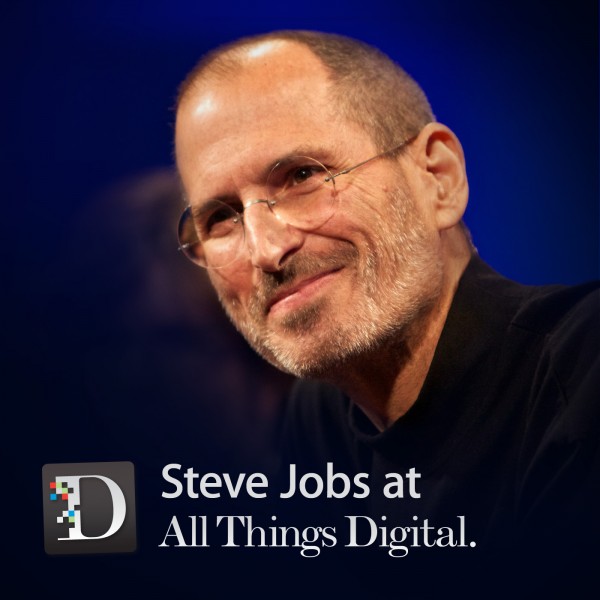 Steve Jobs at the D: All Things Digital Conference