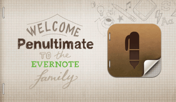 Evernote adquiri app Penultimate