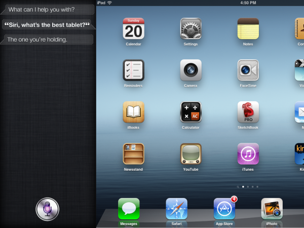 Conceitos da Siri no Mac e no iPad