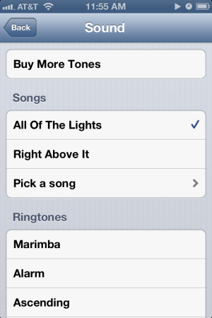Alarme com música no iOS 6