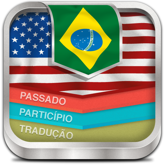 Os verbos irregulares inglês na App Store