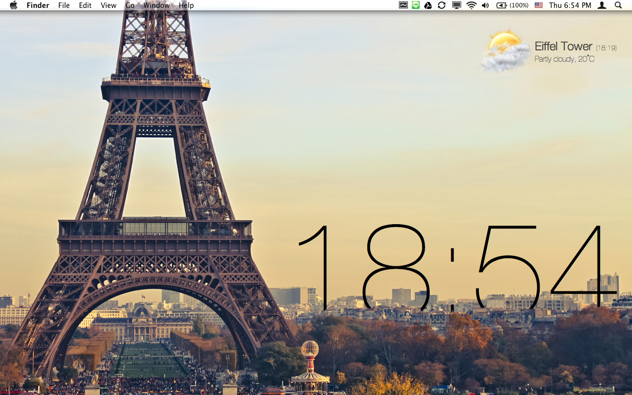 Live Wallpaper - Mac OS X