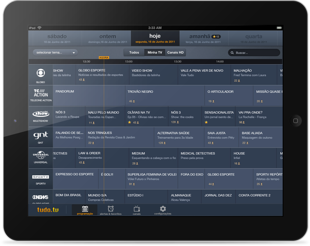 Tudo.TV - iPad