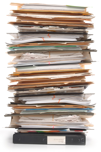 Pilha de documentos