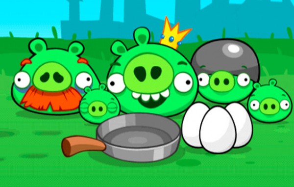 Porcos verdes de Angry Birds