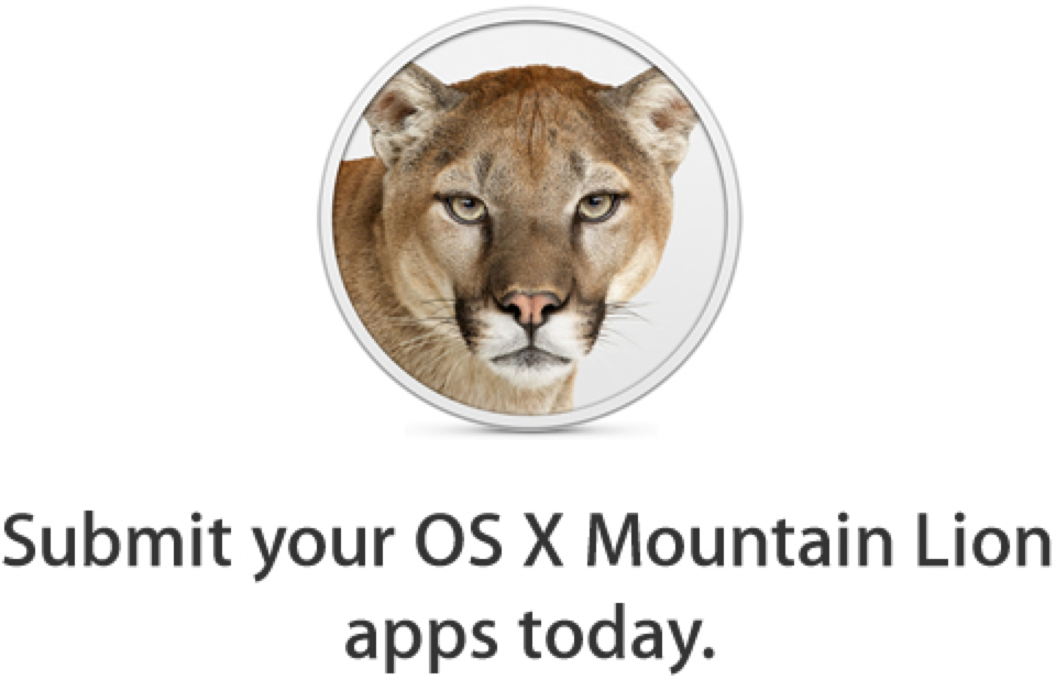 Enviar apps para o Mountain Lion