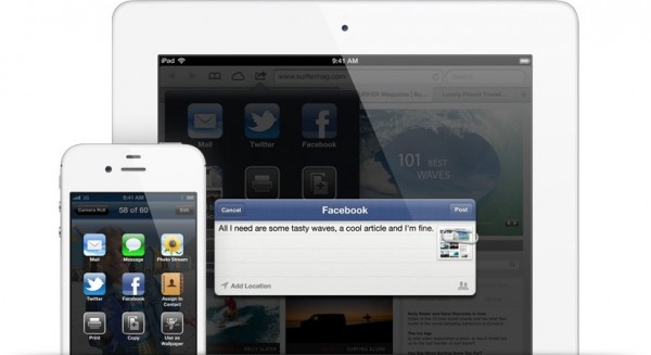 Integração do Facebook no iOS 6