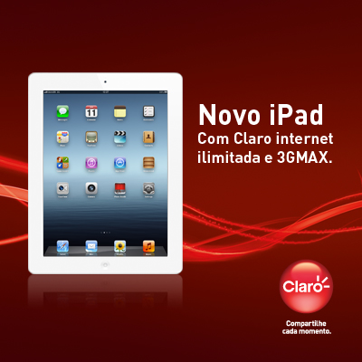 Novo iPad na Claro