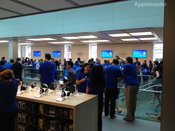 Reinauguração da Apple Store do SoHo