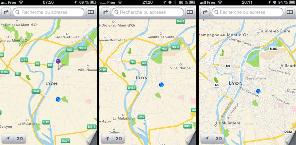 Mapas no iOS 6