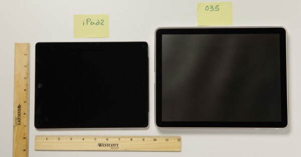 Protótipo 035 do iPad vs. iPad 2
