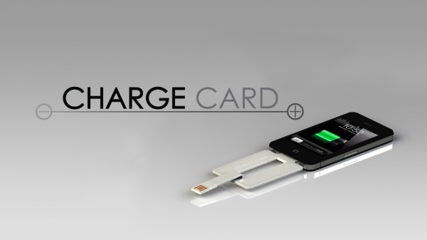 ChargeCard com iPhone