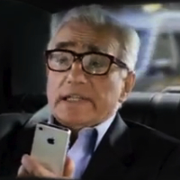 Miniatura do comercial do iPhone 4S com Martin Scorsese