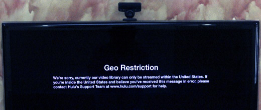 Hulu bloqueado na Apple TV