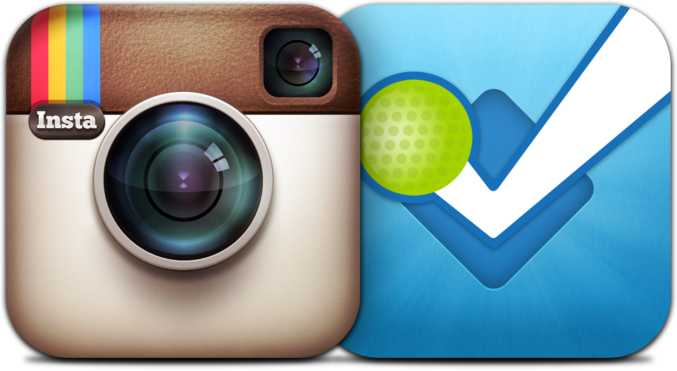 Ícones - Instagram e foursquare