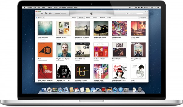 iTunes 11 em MacBook Pro