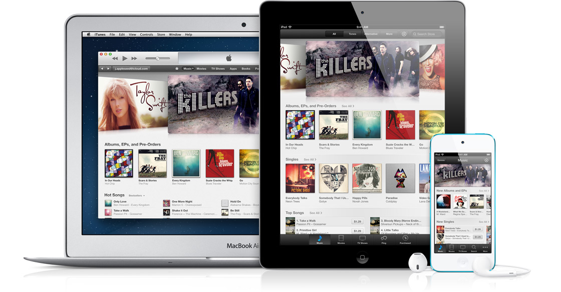 Novo iTunes no iOS e no OS X