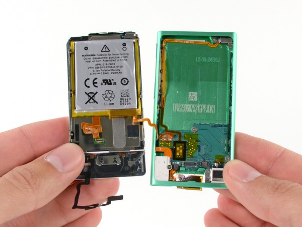 Desmontagem do iPod nano pela iFixit