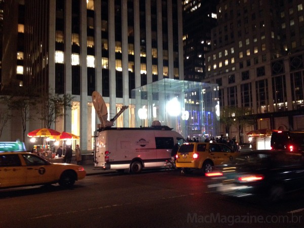 Apple Store Fifth Avenue para os novos iPads