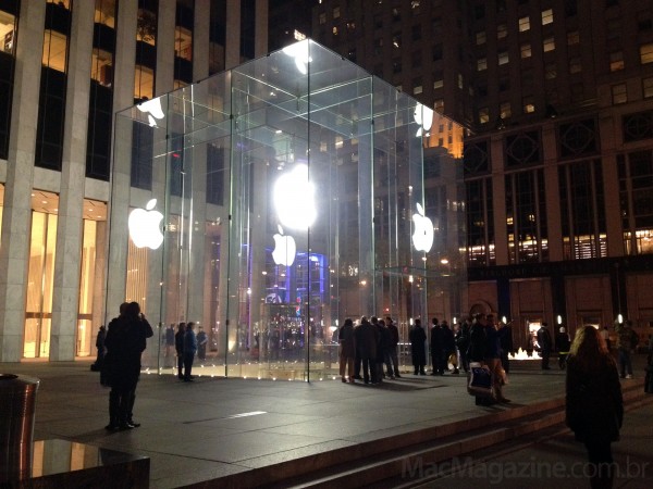 Apple Store Fifth Avenue para os novos iPads