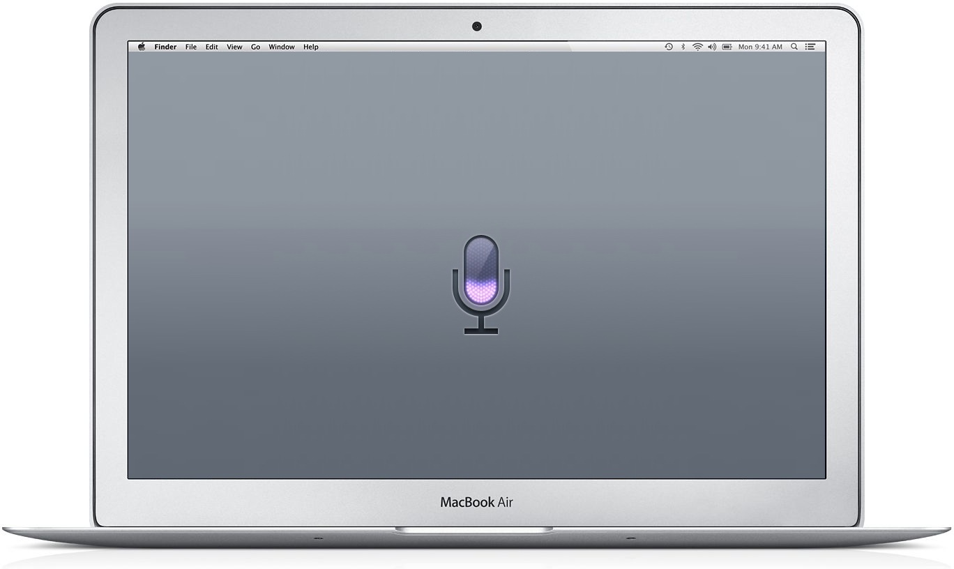 Siri em MacBook Air