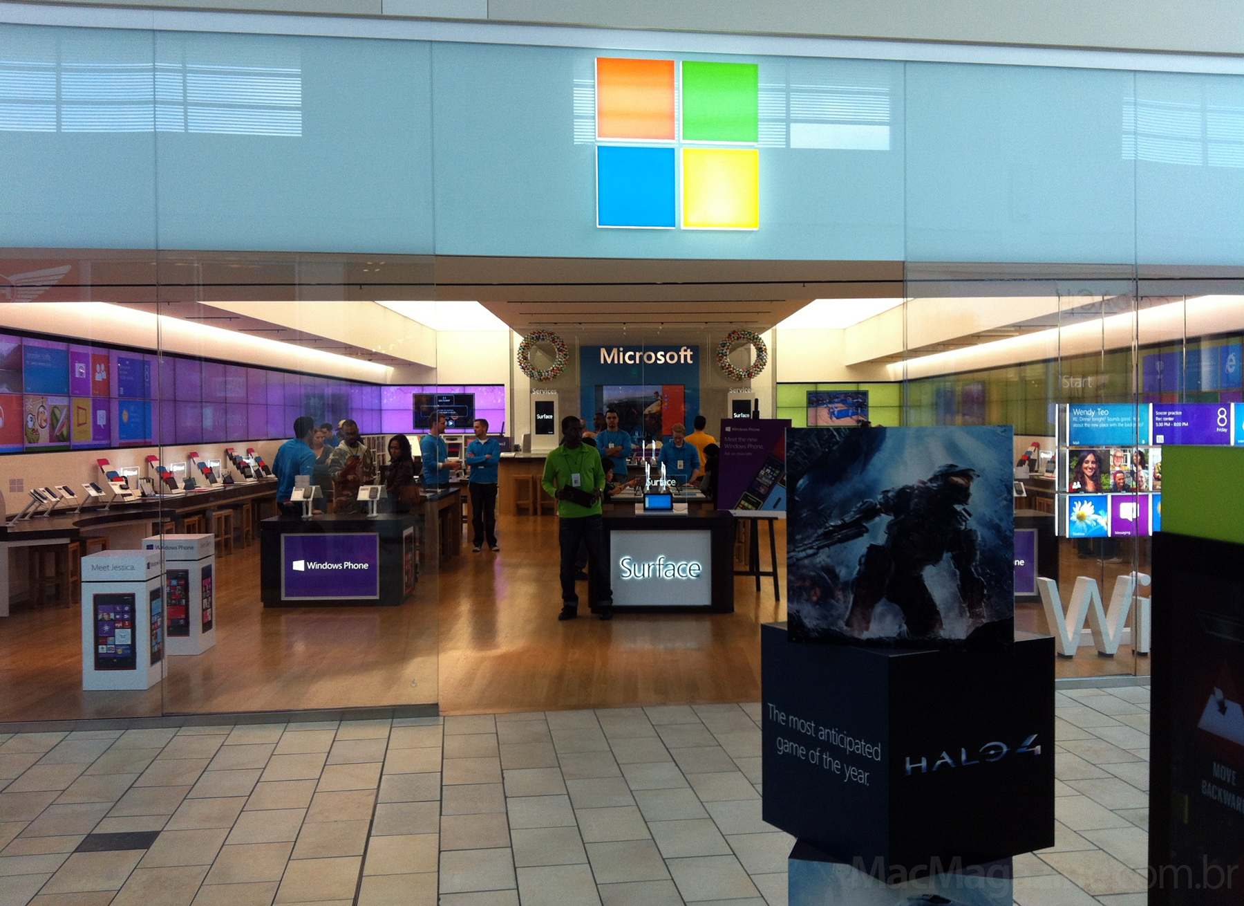Loja da Microsoft no Florida Mall