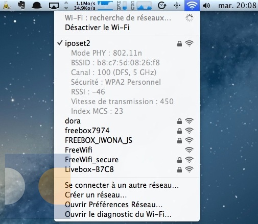 Wi-Fi de 450Mbps no Mac mini