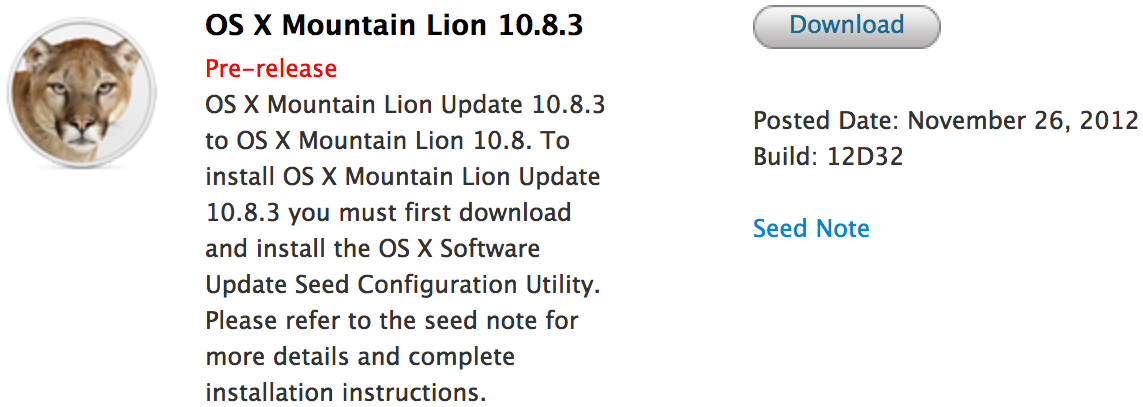 OS X 10.8.3 beta