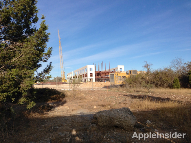 Campus da Apple em Austin, em construção