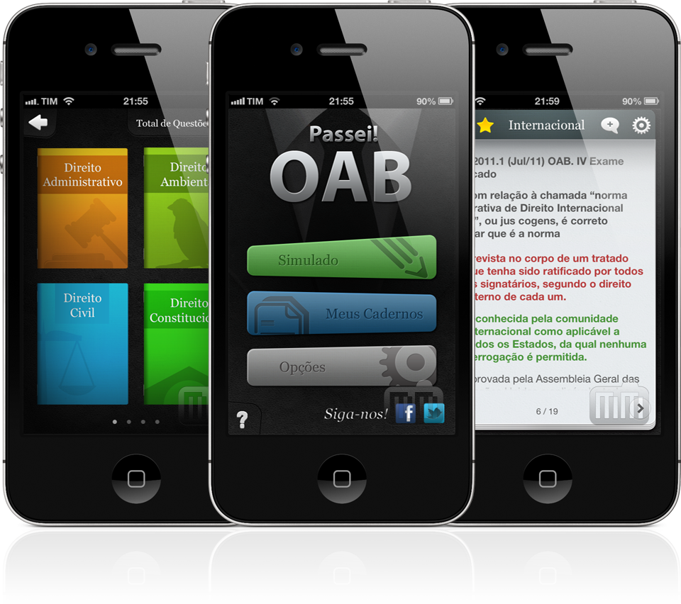 Novo app para iPhones/iPods touch ajuda os que estão se preparando para