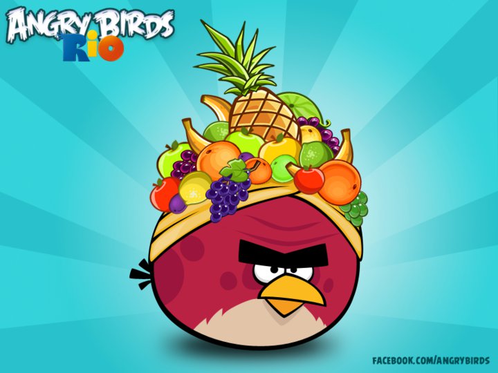 Angry Birds Rio - Carmen Miranda