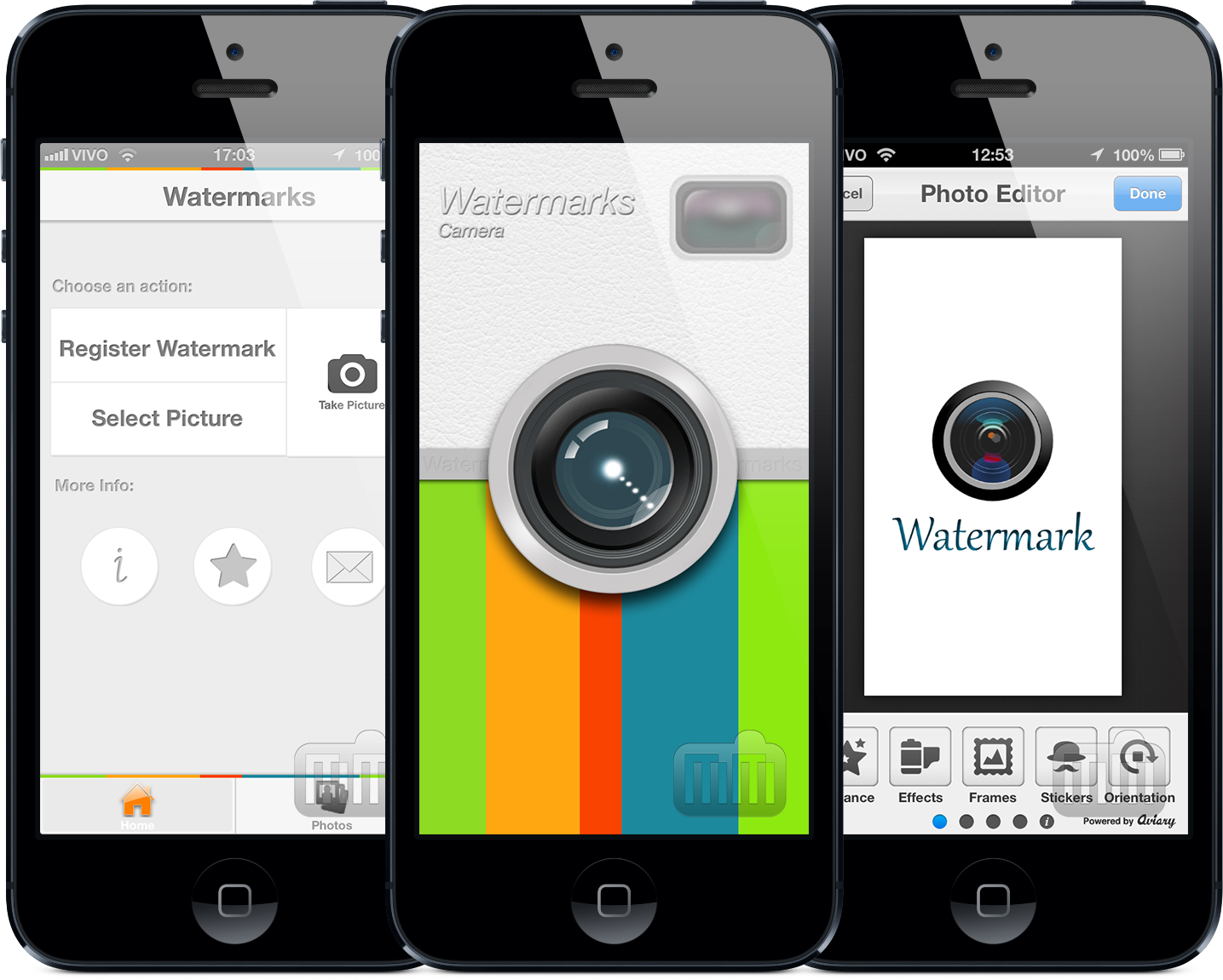 Watermarks - iPhones