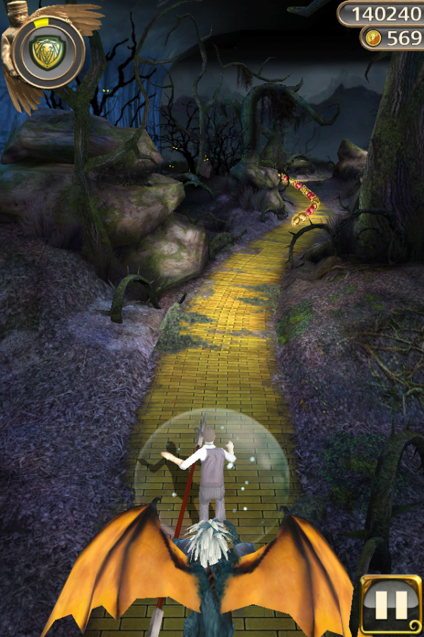 Screenshot de Temple Run: Oz para iOS