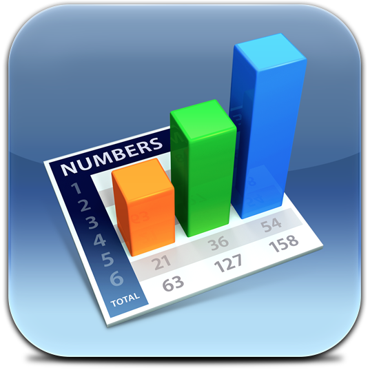 Ícone - Numbers para iOS