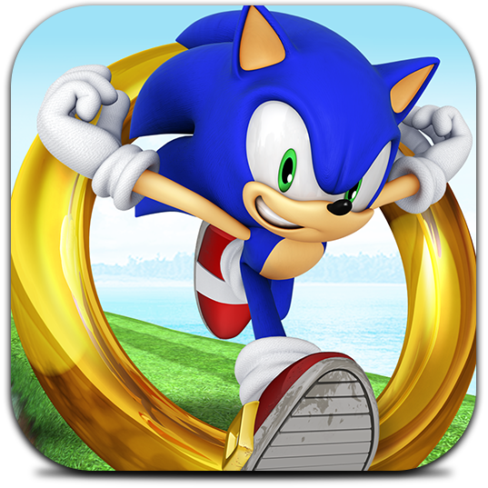 Ícone do jogo Sonic Dash para iOS