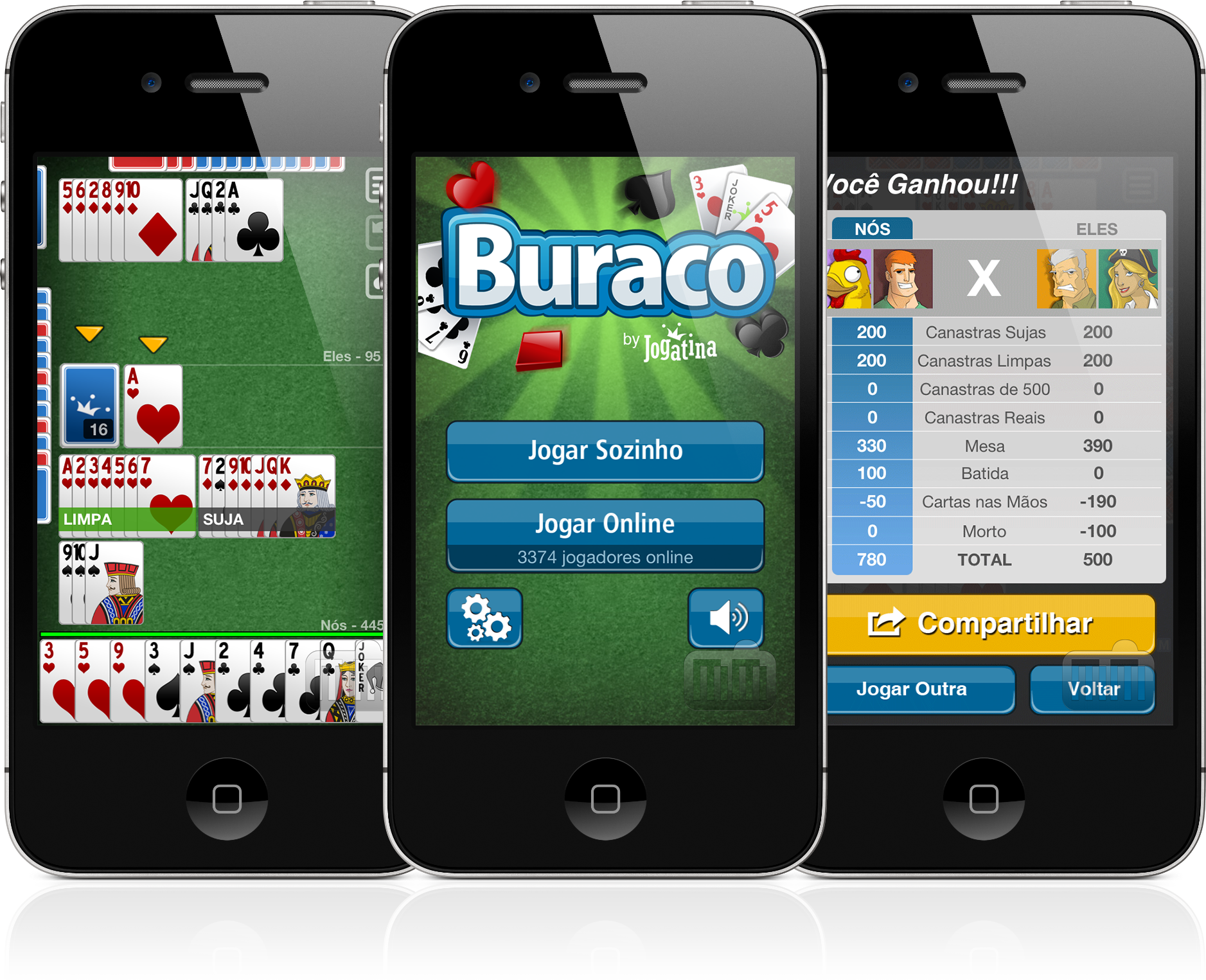 Buraco Jogatina: Jogo de Carta para iPhone - Download