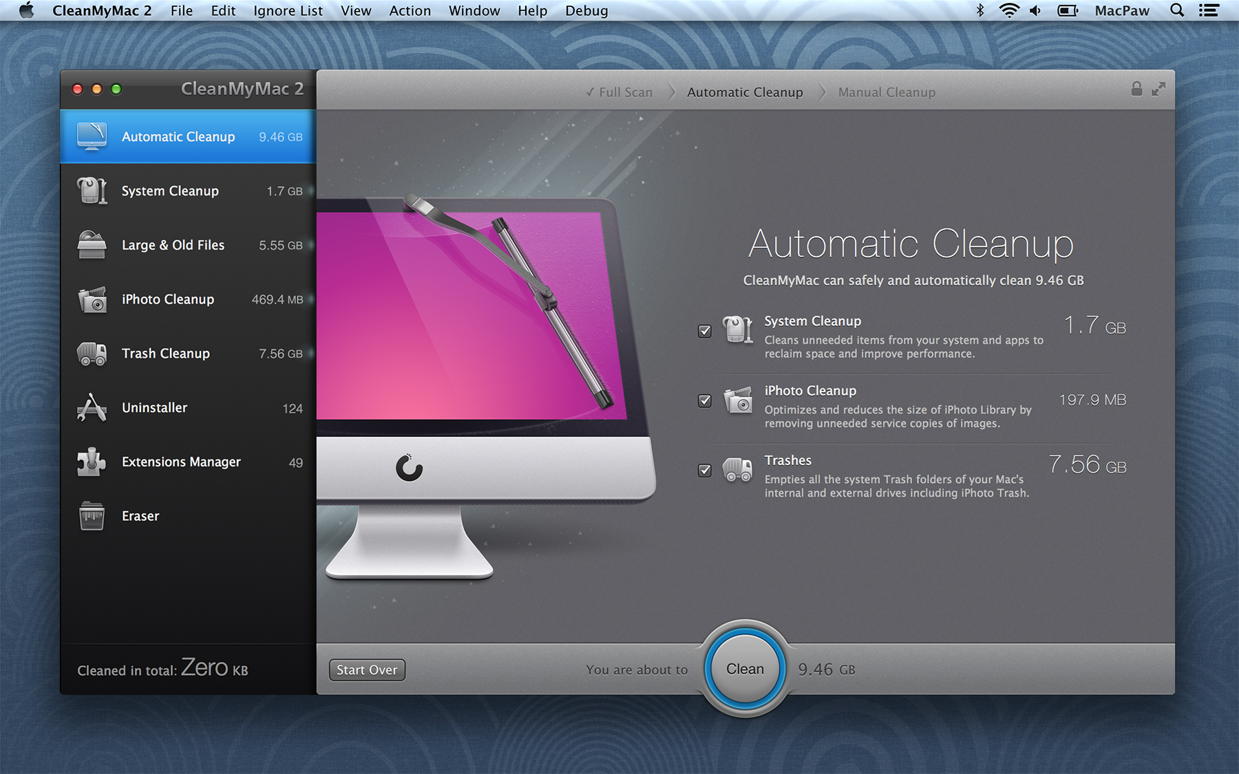 CleanMyMac 2