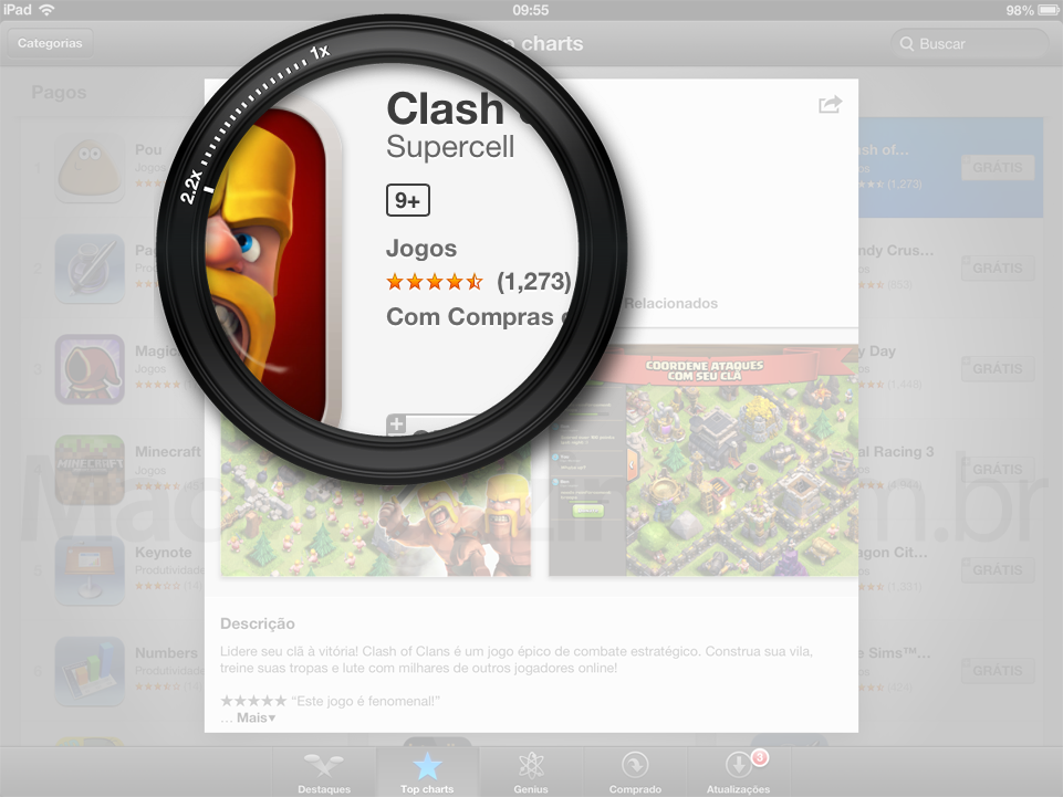 Classificação indicativa na App Store