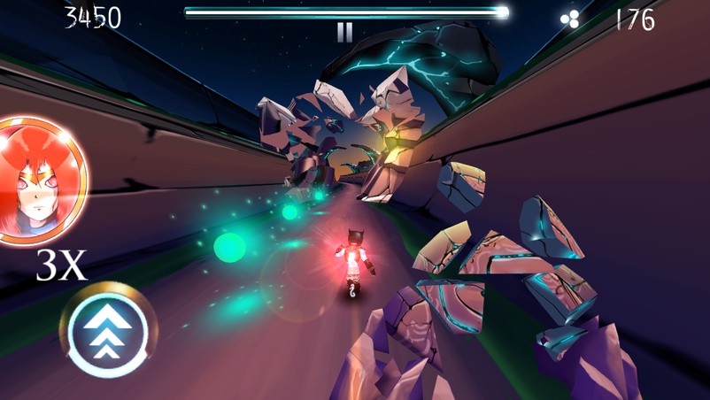 Screenshot do jogo Dream Chaser para iOS